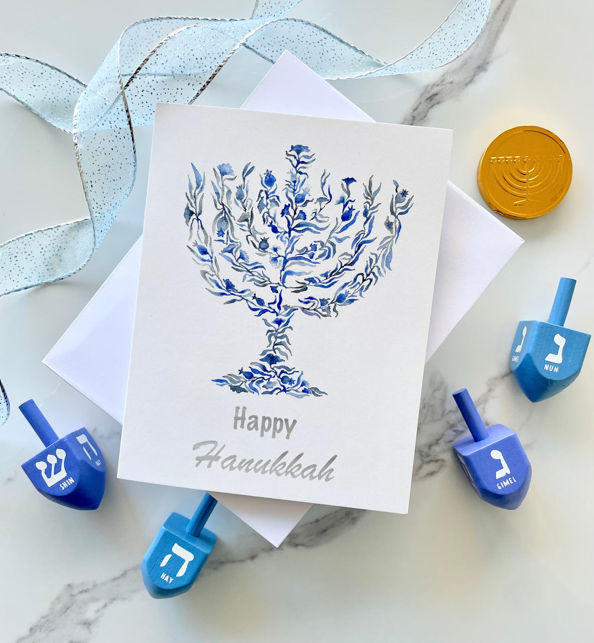 Greeting Cards – Hanukkah, Hamsa & Ahava designs